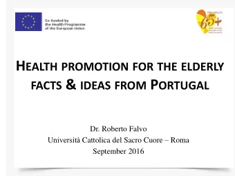 AGENDA  Overview of the country  Health System history  Levels of care  HPOP funds and