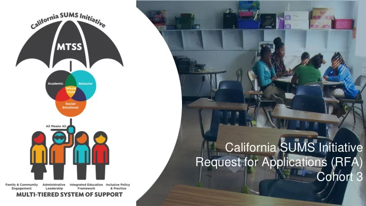california sums initiative