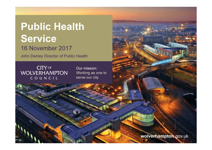 public health service