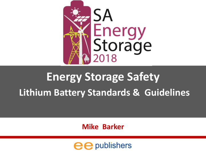energy storage safety