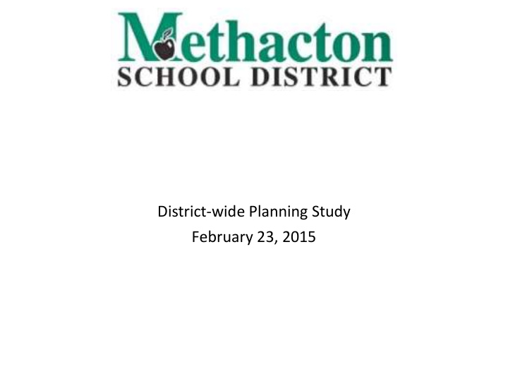 district wide planning study