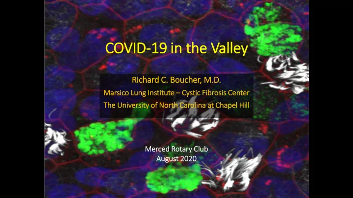 covid 19 in the valley