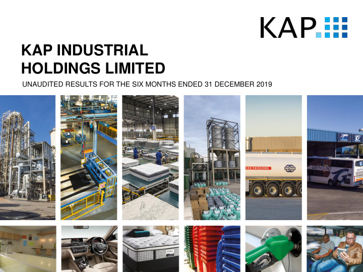 kap industrial holdings limited