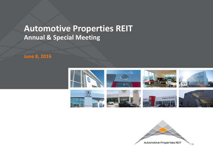 automotive properties reit