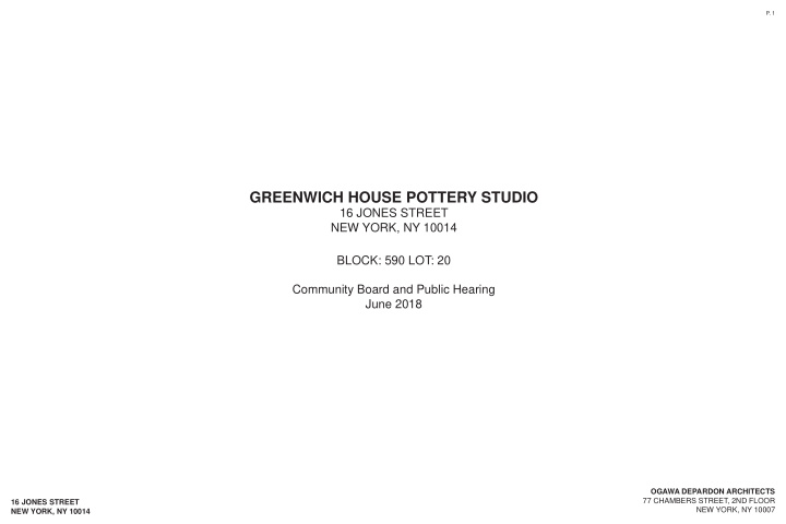 greenwich house pottery studio