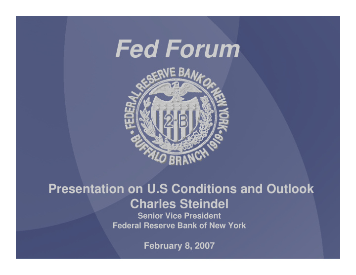 fed forum