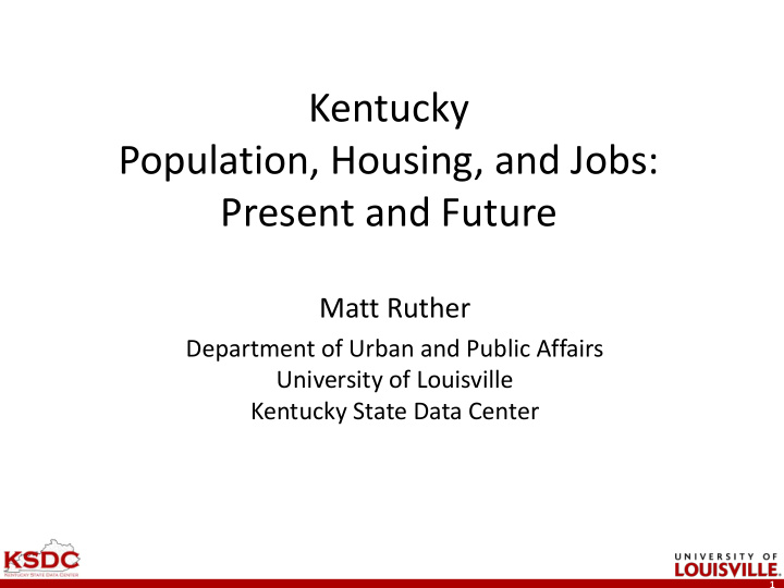 population housing and jobs