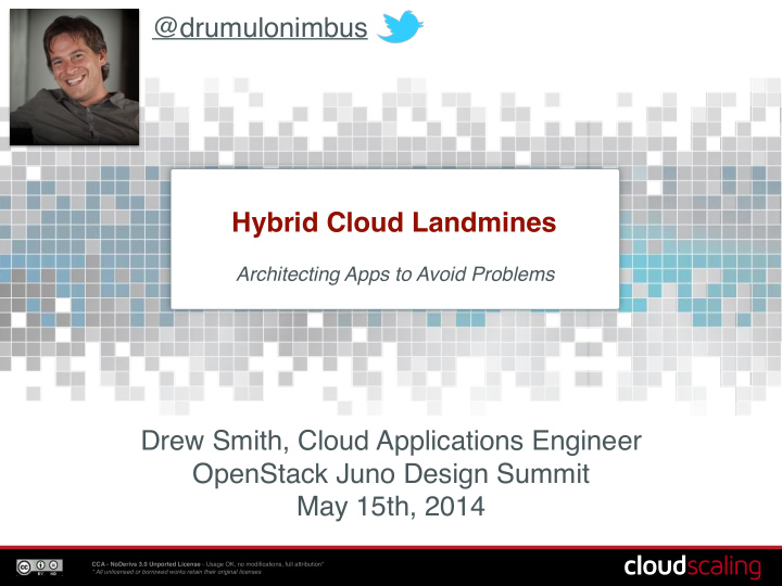 drumulonimbus hybrid cloud landmines