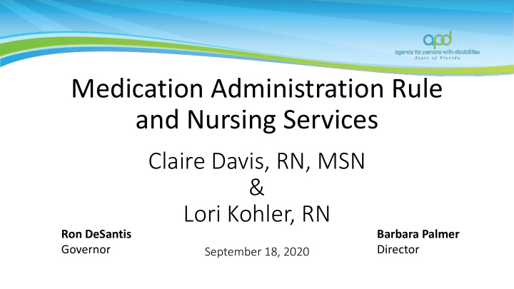 and nursing services