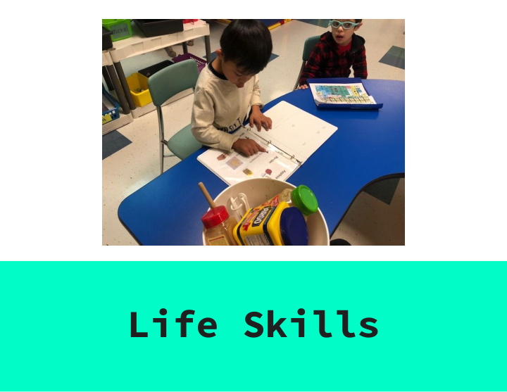 life skills schedule introduction schedules daily living