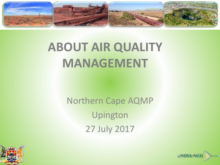 about air quality