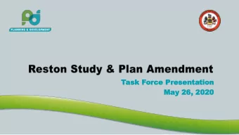 May 26  May 26,  , 20  2020  20  1  What is the Comprehensive Plan?  It is a Statutory Mandate