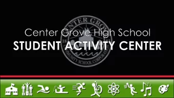 Project Priorities  STRATEGIC PLANNING COMMITTEE  Needs identified by Facilities Assessment