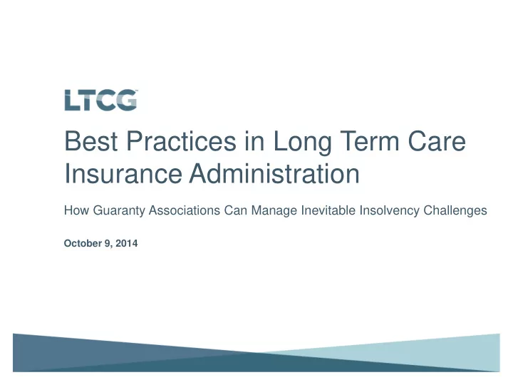 insurance administration