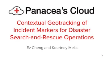 When disasters strike and there are mass casualties it  is difficult to properly triage patients
