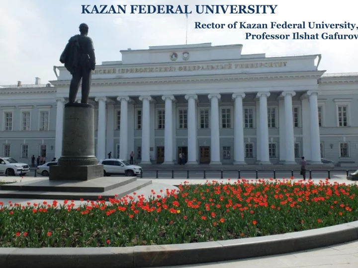 kazan federal university