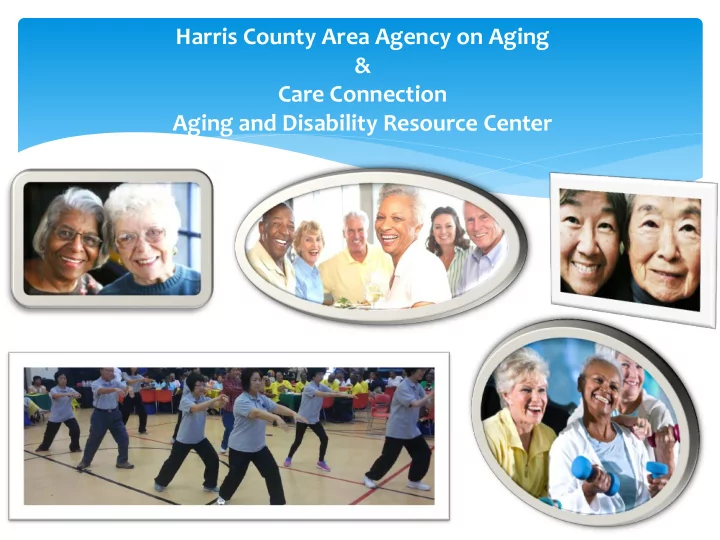 care connection aging and disability resource center what