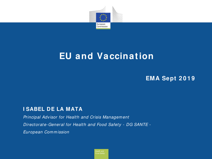 eu and vaccination