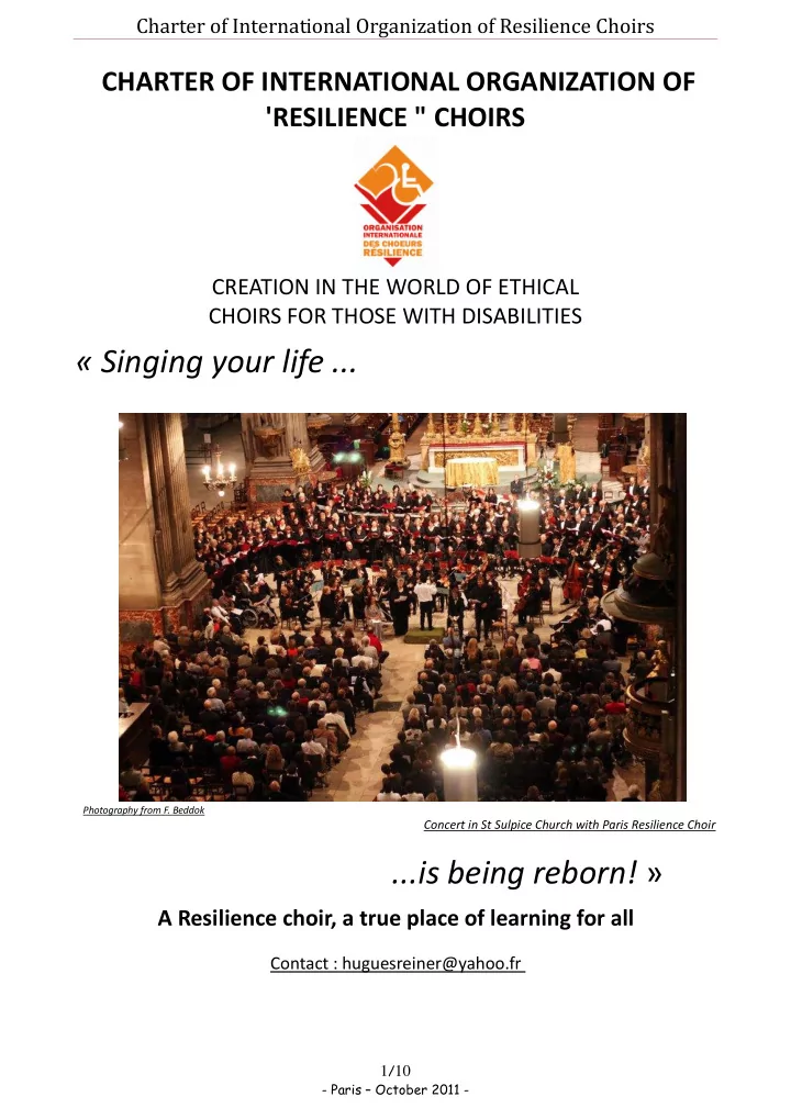 singing your life