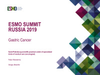 esmo summit russia 2019