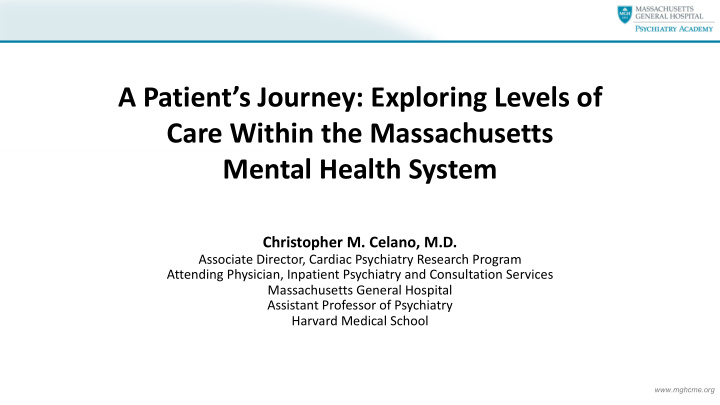 a patient s journey exploring levels of care within the