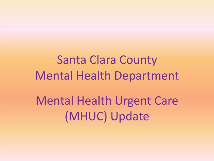 santa clara county