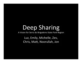 Table  of  Contents      IntroducJon      Overall  Goal