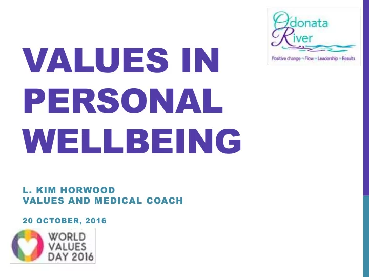 wellbeing