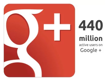 440  million  active users on  Google +  Google +  Cover Sheet  Google CREATE  Use an LDS or