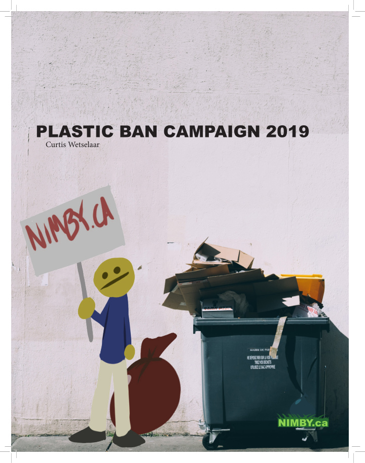 plastic ban campaign 2019