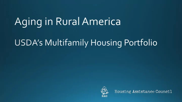 usda section 515 rural rental housing program fy 1963 fy
