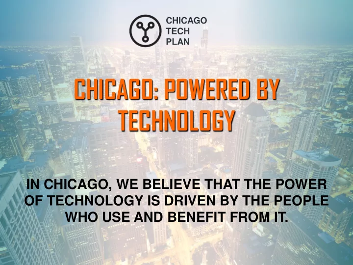 chicago powered by