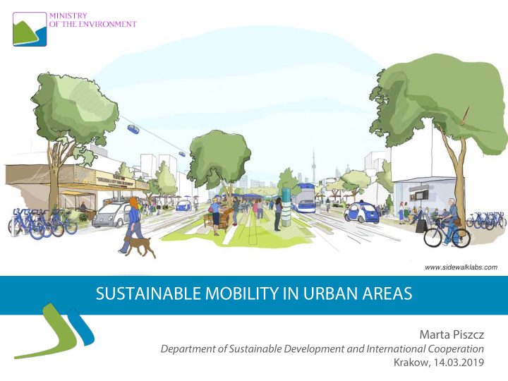 sustainable mobility in urban areas