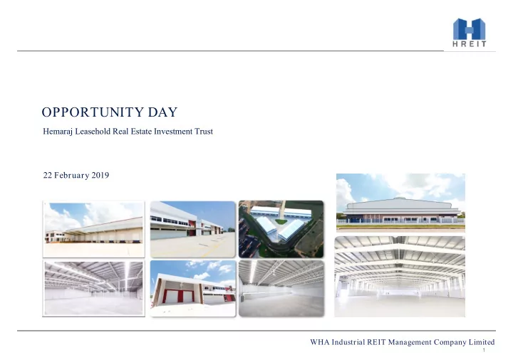 opportunity day