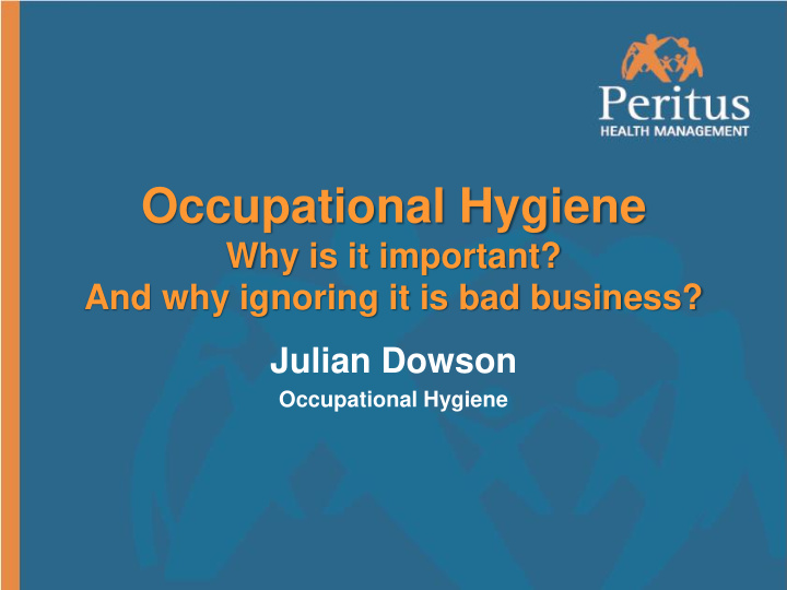occupational hygiene