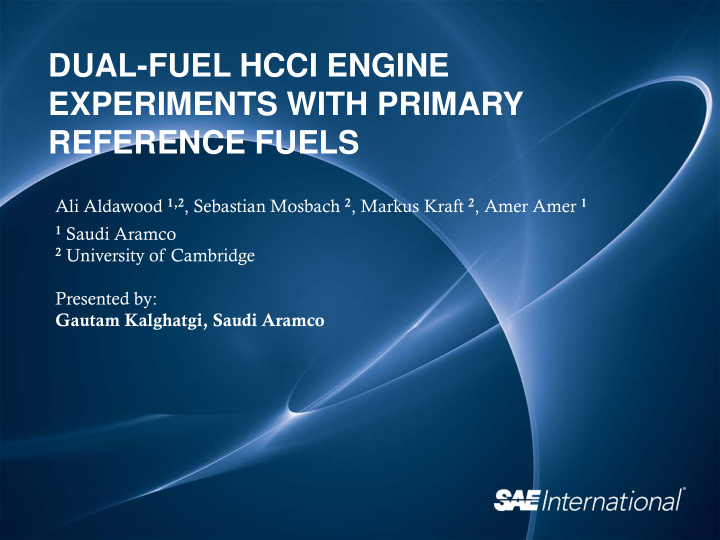 dual fuel hcci engine experiments with primary reference