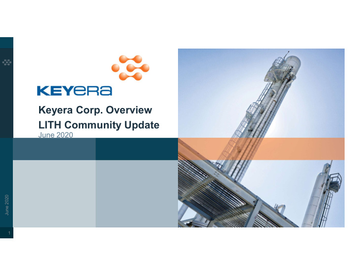 keyera corp overview lith community update