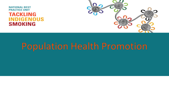 population health promotion php