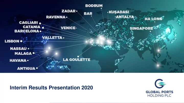 interim results presentation 2020