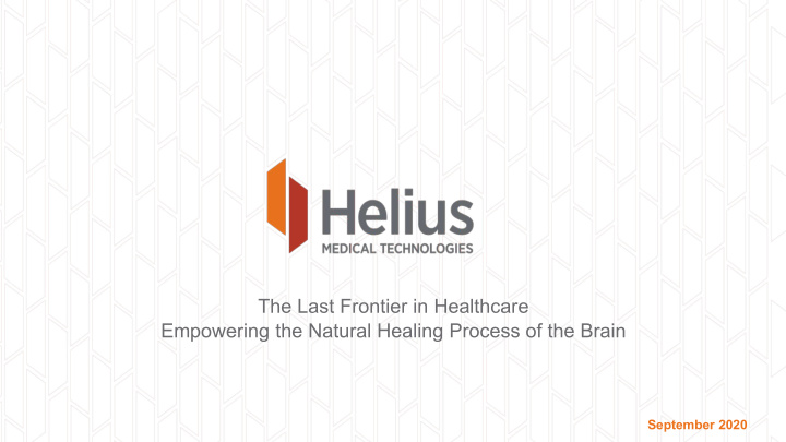 the last frontier in healthcare empowering the natural