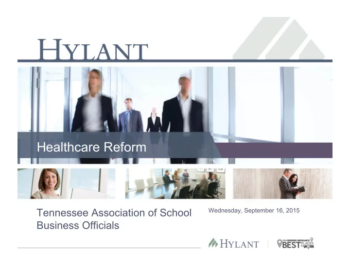 healthcare reform