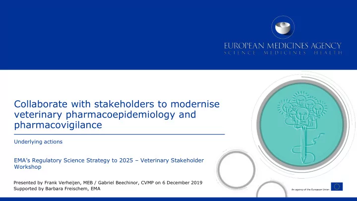 collaborate with stakeholders to modernise veterinary