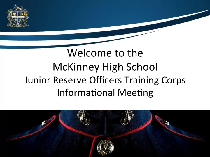 so what is jrotc