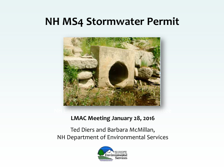 nh ms4 stormwater permit