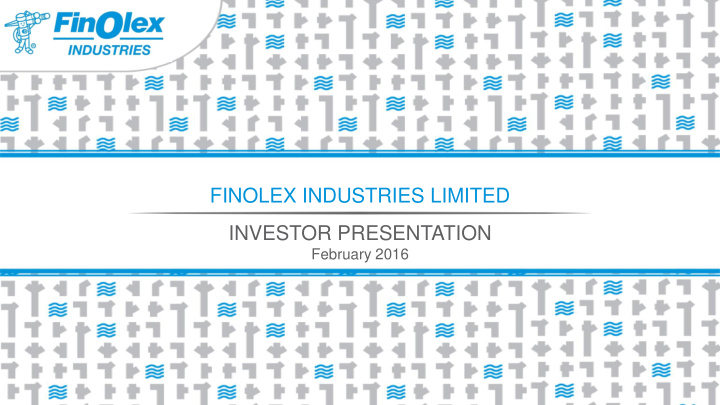 finolex industries limited