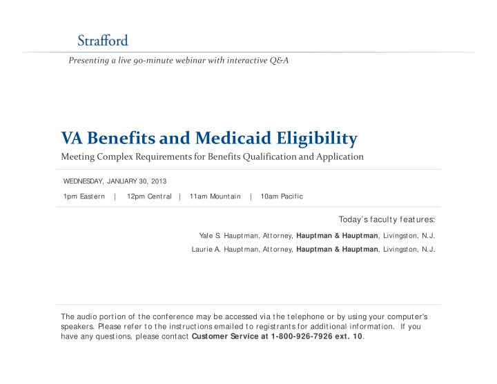 va benefits and medicaid eligibility