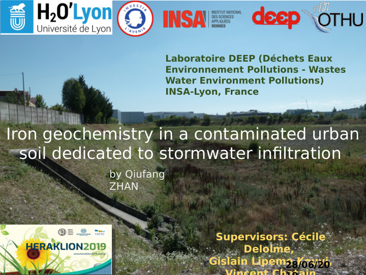 iron geochemistry in a contaminated urban soil dedicated
