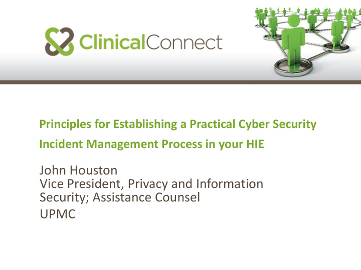 john houston vice president privacy and information