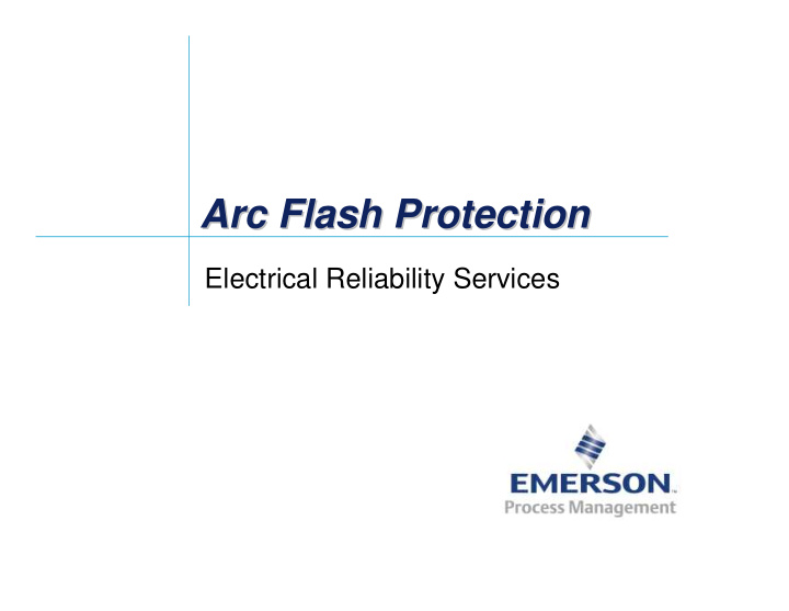 arc flash protection arc flash protection