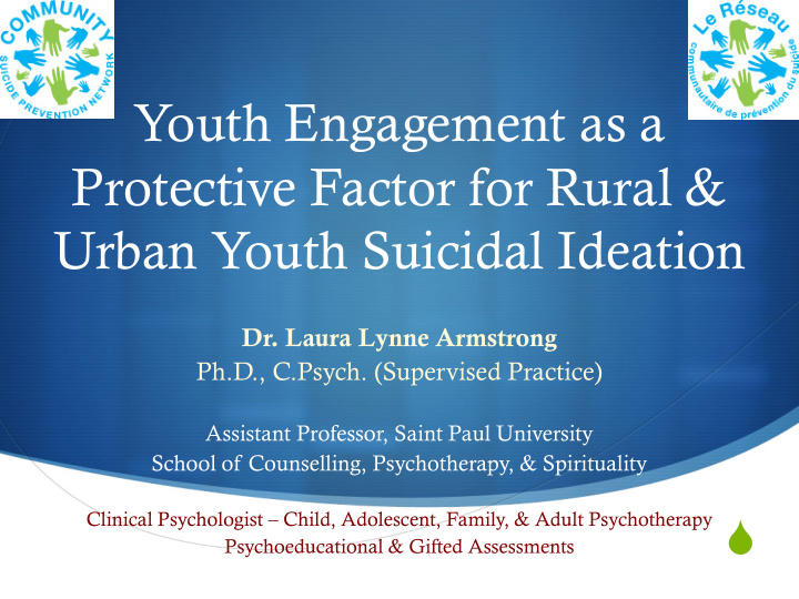 youth engagement as a protective factor for rural urban